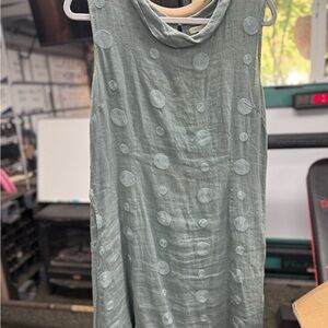 Elegant Green Midi Dress